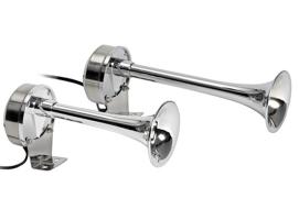 Bocina Doble diafragma acero inox pulido