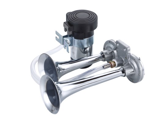 Zinc Alloy Dual Horn, w/Relay