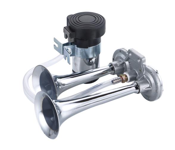 Bocina Doble de Aleación de Zinc con Compresor 12V