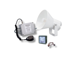 Bocina Electrónica con Amplificador Botes 12 a 20m