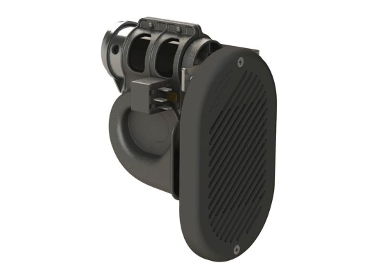Bocina Hurricane Electromagnética Negra 12V