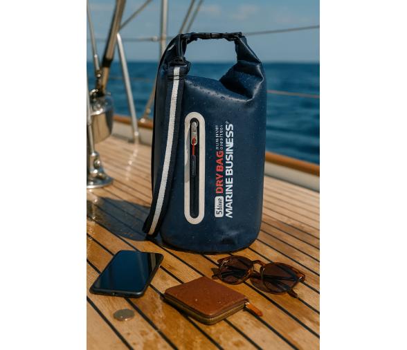 Bolsa 5L Waterproof Thalassa Negra - Marine Business