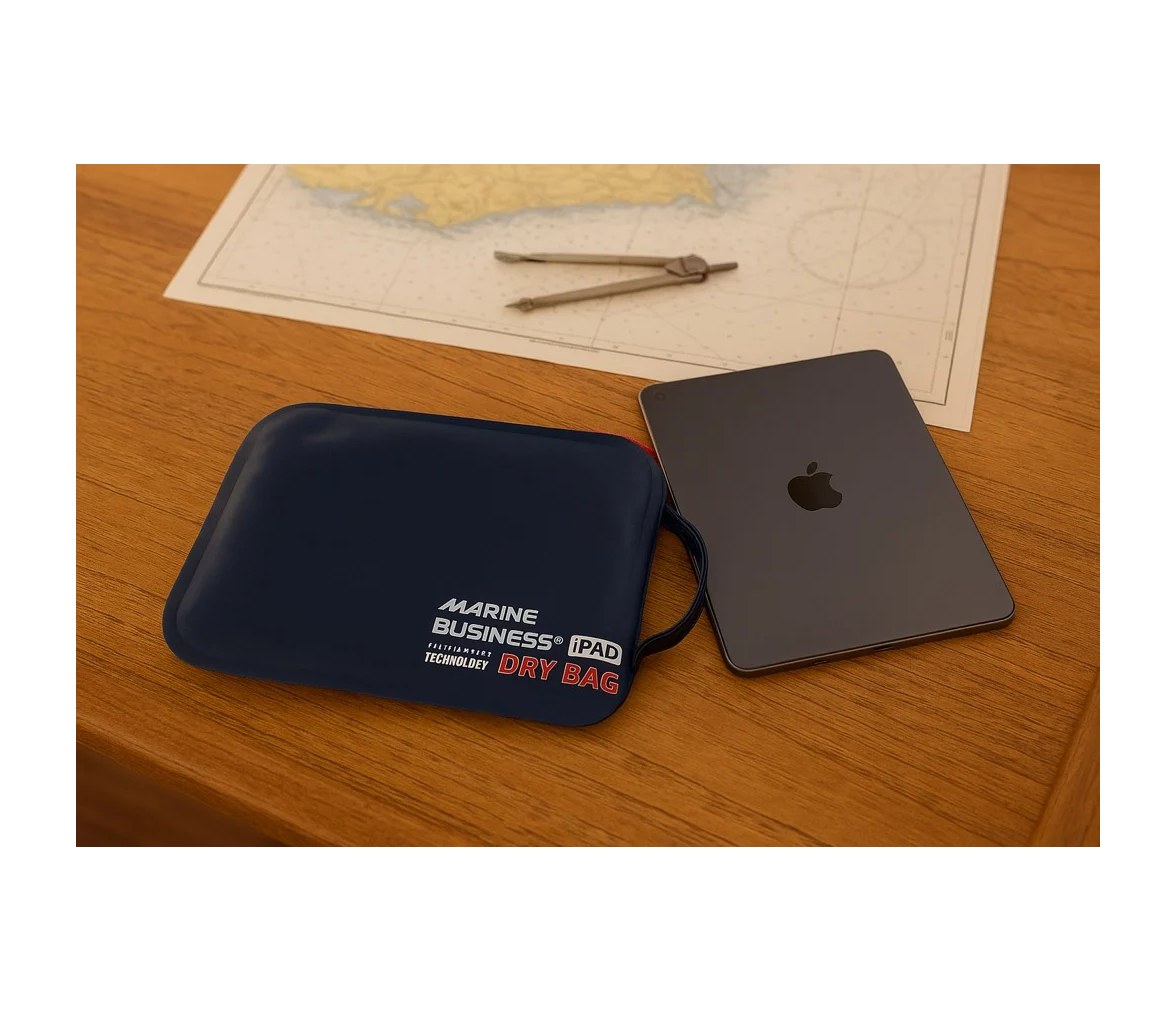 Bolsa Impermeable iPad Thalassa Negra - Marine Business