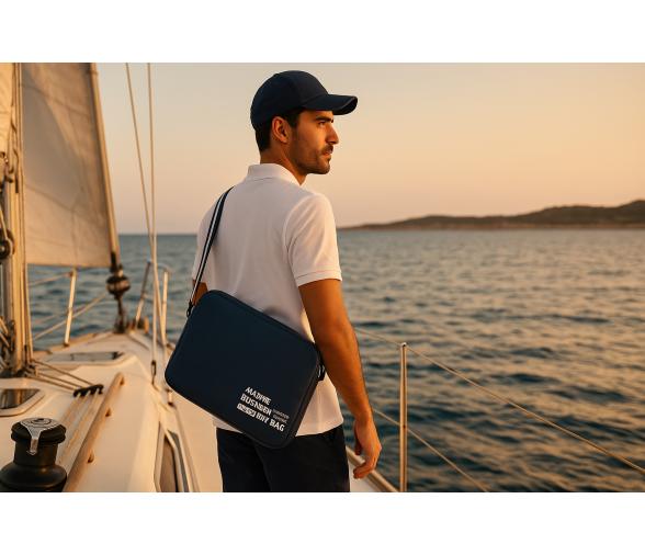 Bolsa Impermeable Ordenador Thalassa Azul - Marine Business