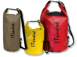 Waterproof bag with shoulder pads Tenere yellow