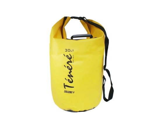 Waterproof bag with shoulder pads Tenere yellow