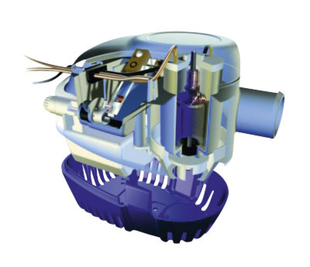 Bomba de Achique Automatica S1100 3100 L-H 12V Sahara