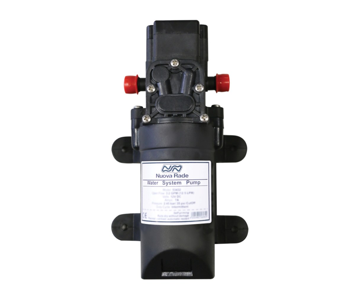 Bomba de agua, Auto, 3,8lt/min, 12V