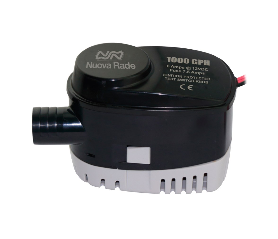 Bomba de Sentina Sumergible Automatica 1000GPH