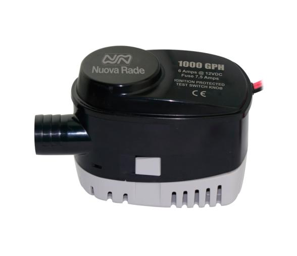 Bomba de Sentina Sumergible Automatica 1000GPH