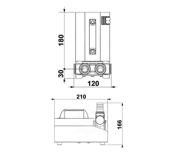 MARCO Bomba Autocebante reversible para gasoil-aceite