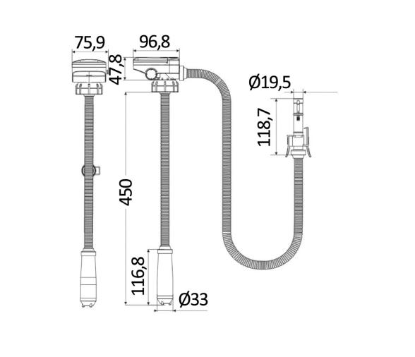 Bomba Eléctrica de Batería para Trasiego de Líquidos