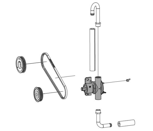 Fischer Panda Bomba impulsora F35B-8 para Panda PMS4200