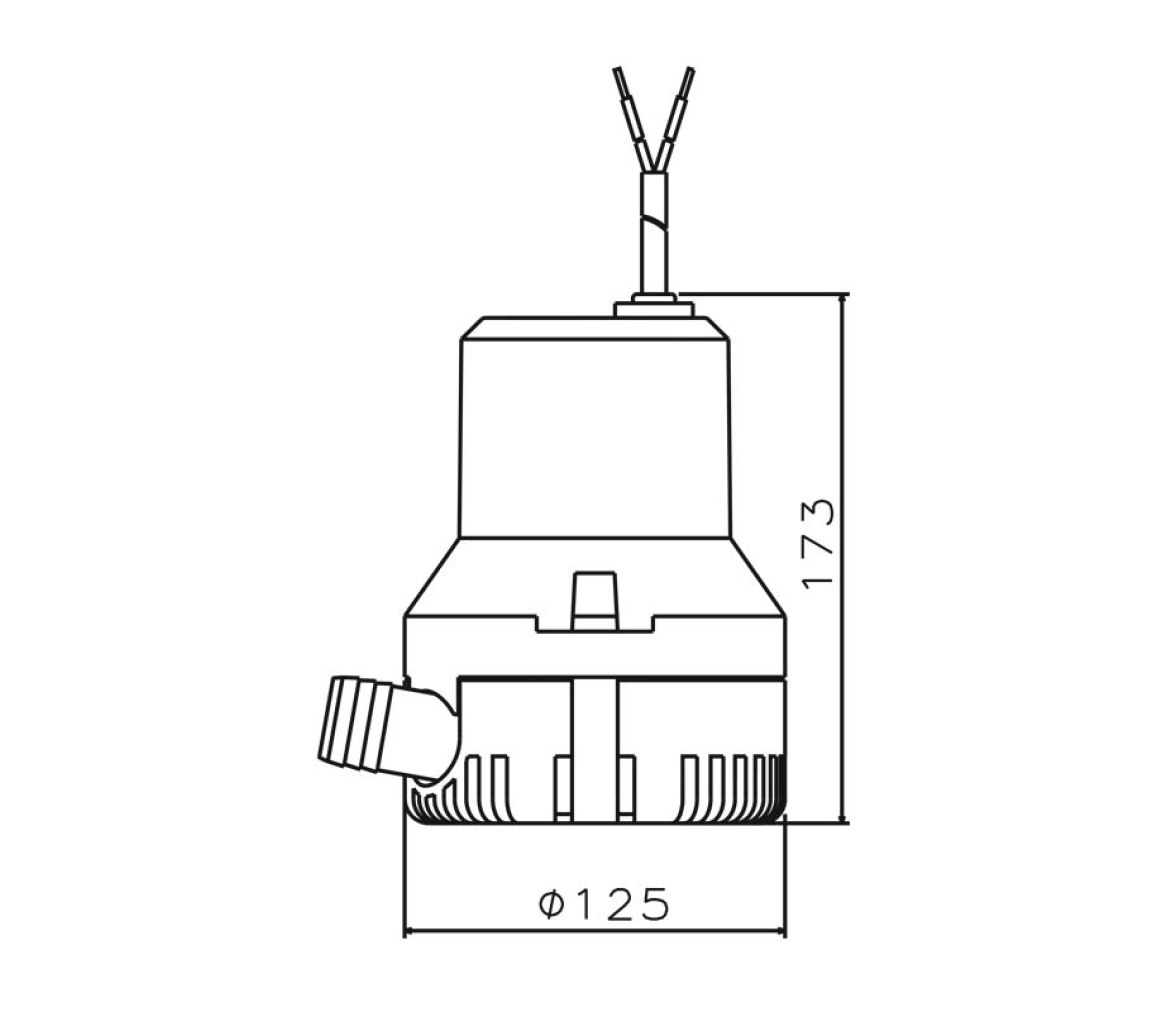 Bomba Sumergible 1500Gph - 2000Gph