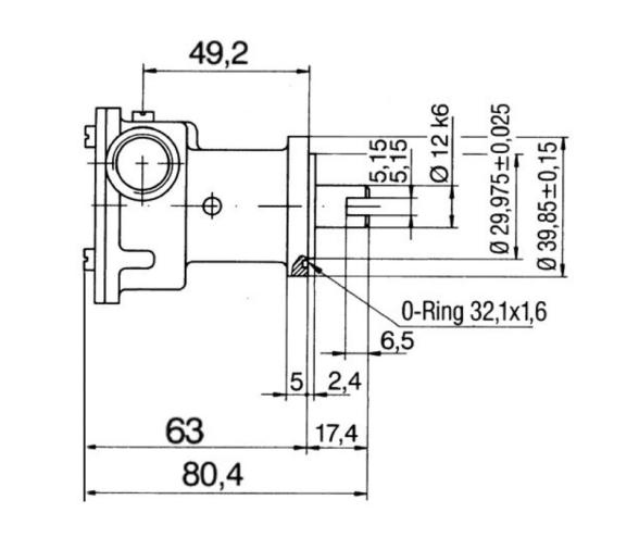 Bomba Tipo Nauco ST114 con Bridas