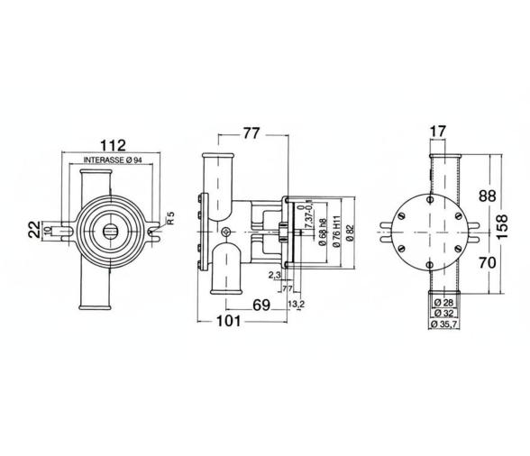 Bomba Tipo Nauco ST160/161