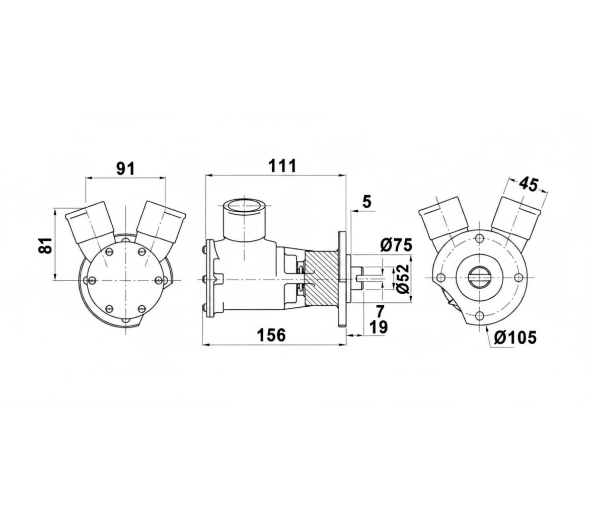 Bomba Tipo Nauco ST380