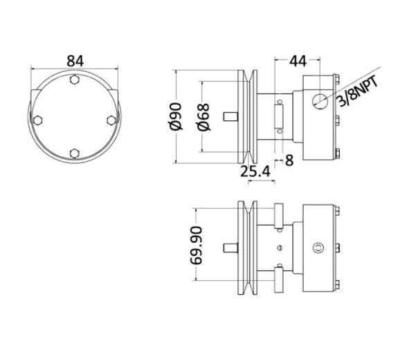 Bomba Tipo Nauco ST910