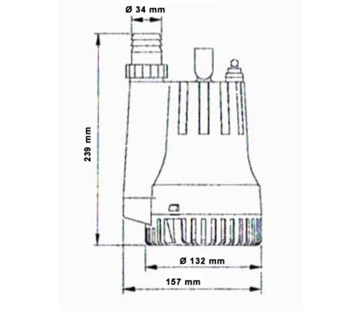 Bomba de Achique Manual Electrica TMC-06605