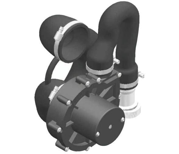 Bomba de Repuesto para WC Silent Vacuum