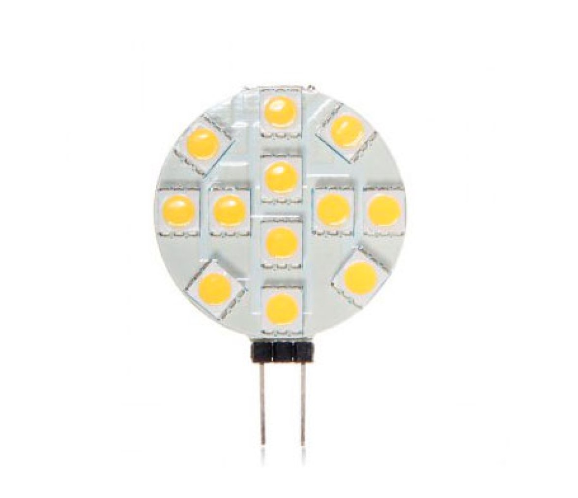 Bombilla 12 LEDs G4 conexion lateral