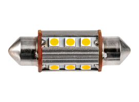 Bombilla Festoon 12 LED 39 mm 2 Unidades