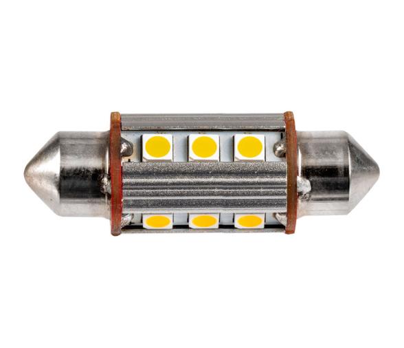 Bombilla Festoon 12 LED 39 mm 2 Unidades