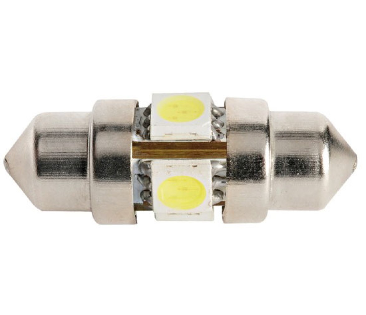 Bombilla Festoon 4 LED 2 unidades