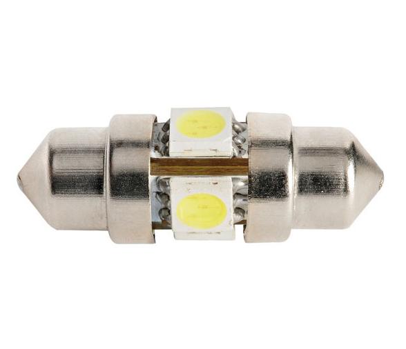 Bombilla Festoon 4 LED 2 unidades
