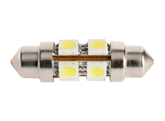 Bombilla Festoon 8 LED 36 mm 2 Unidades