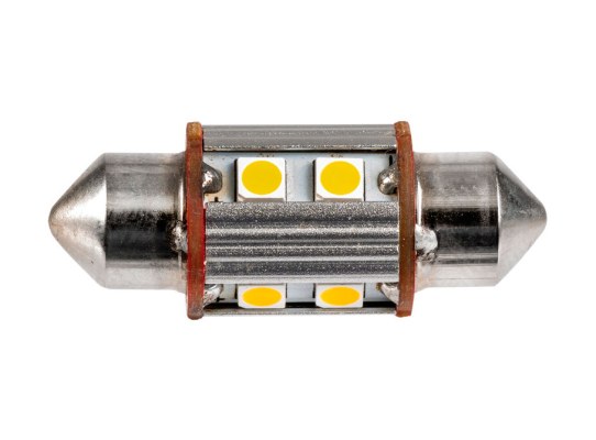 Bombilla Festoon 8 LED 31 mm 2 Unidades
