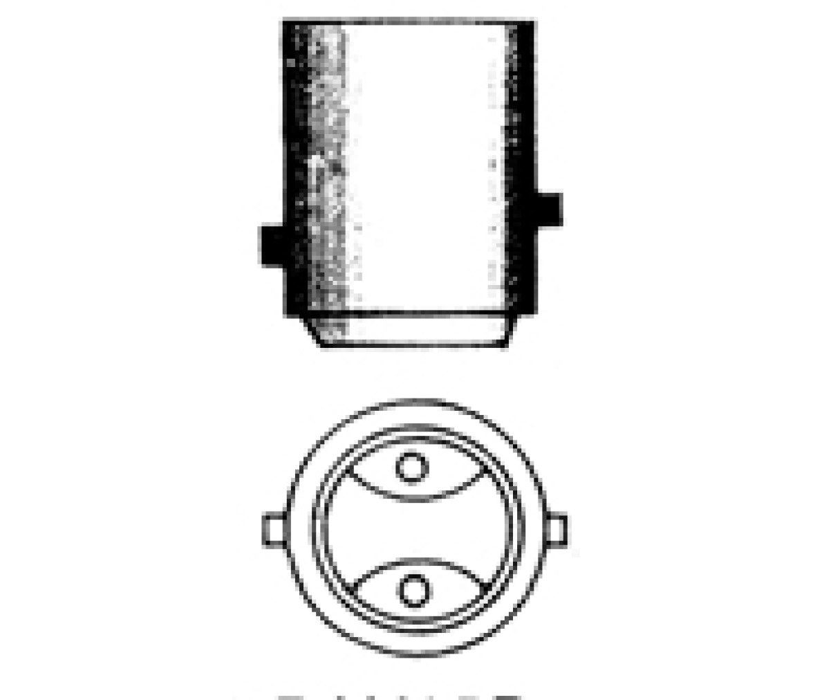 Bombilla LED BAY15D 12V