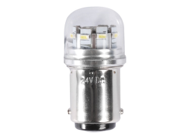 LEDs BA15D Bulb 12-24V 1.5W