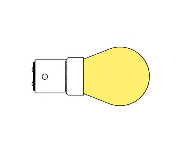 Bombilla Tipo Bayoneta  BA15D 26 x 46 MM