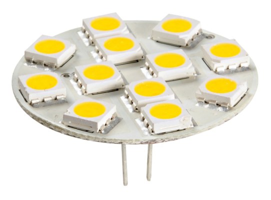 G4 12 LEDs Bulb fitting rear