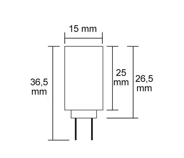 Bombilla 15 LEDs G4 12-24V