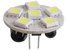 Bombilla 6 LEDs G4 conexion trasera