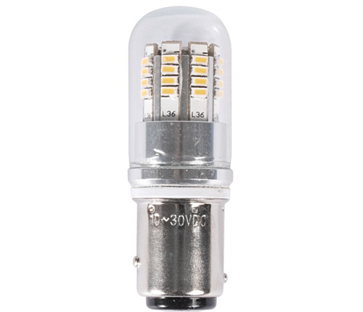 Bombilla LEDs BAY15D 12-24V Navegacion