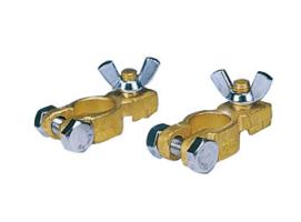 Bornes Bateria Bronce con Tornillo Inoxidable