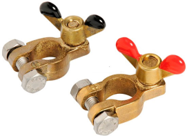 Pair of Battery Clamps