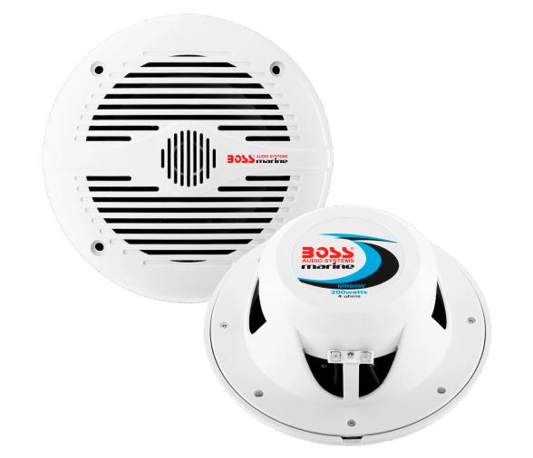 Boss Altavoces Marinos de 2 Vías 200W MR60W