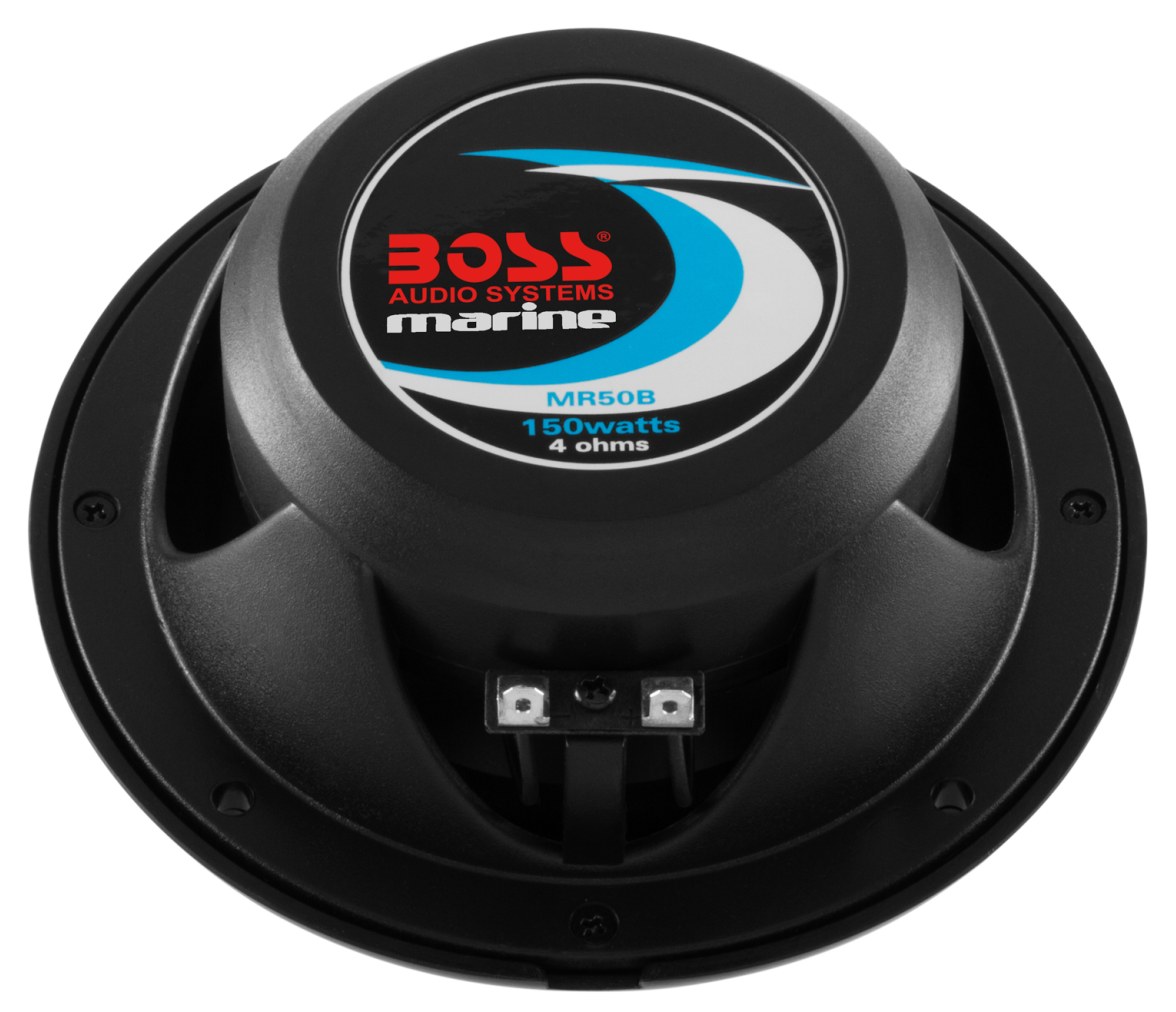 Boss Marine Juego 2 Altavoces Marinos 150W Negros