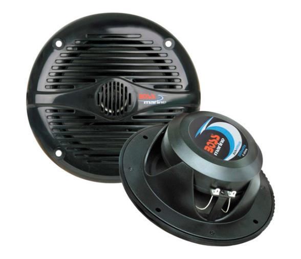 Boss Marine Juego 2 Altavoces Marinos 200W Negros
