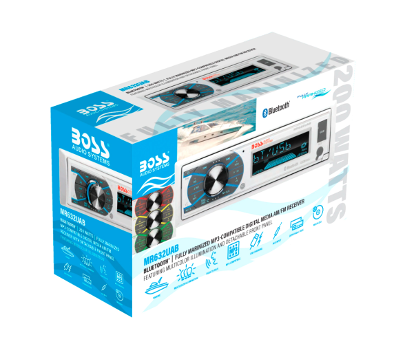 Boss Marine Reproductor 153-MR632UAB