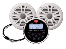 BOSS Pack radio marina MCKGB350W - Blanco