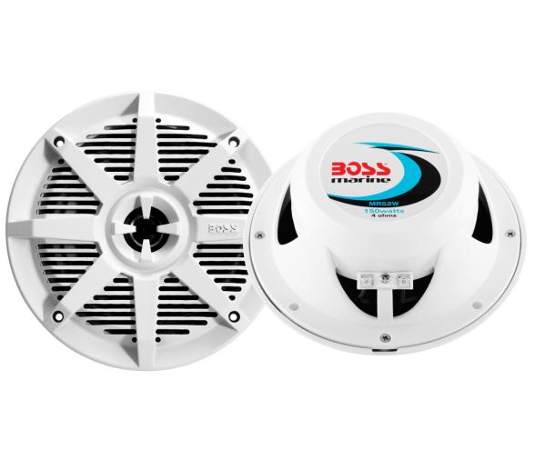 Boss Marine Juego 2 Altavoces Marinos 150W Blancos MR52W