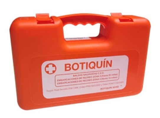 Botiquin Maletin Homologado Zonas 1, 2, 3 y 4