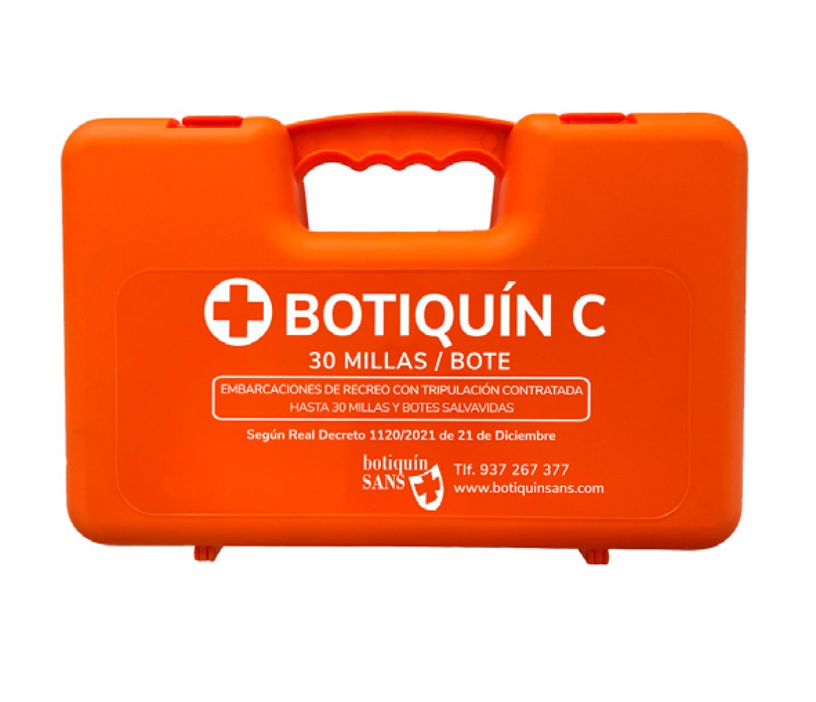 Botiquin Modelo C 30 Millas - Tripulación Contratada.