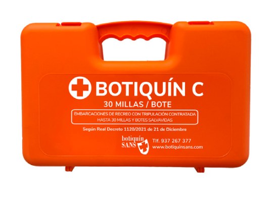 Botiquin Modelo C 30 Millas - Tripulación Contratada.