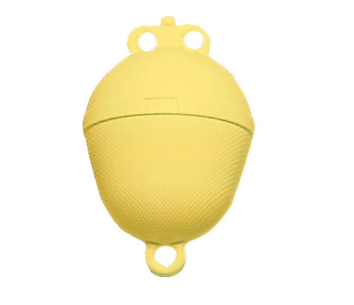 Boya de Fondeo Amarillo Doble agujero